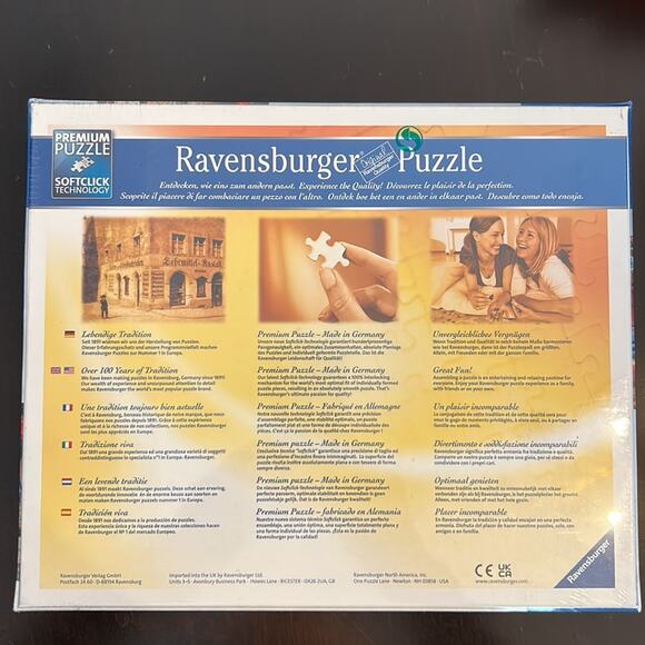 Ravensburger Cabana Retreat Beach Sunset Puzzle Sealed In Box - Picture 2 of 5